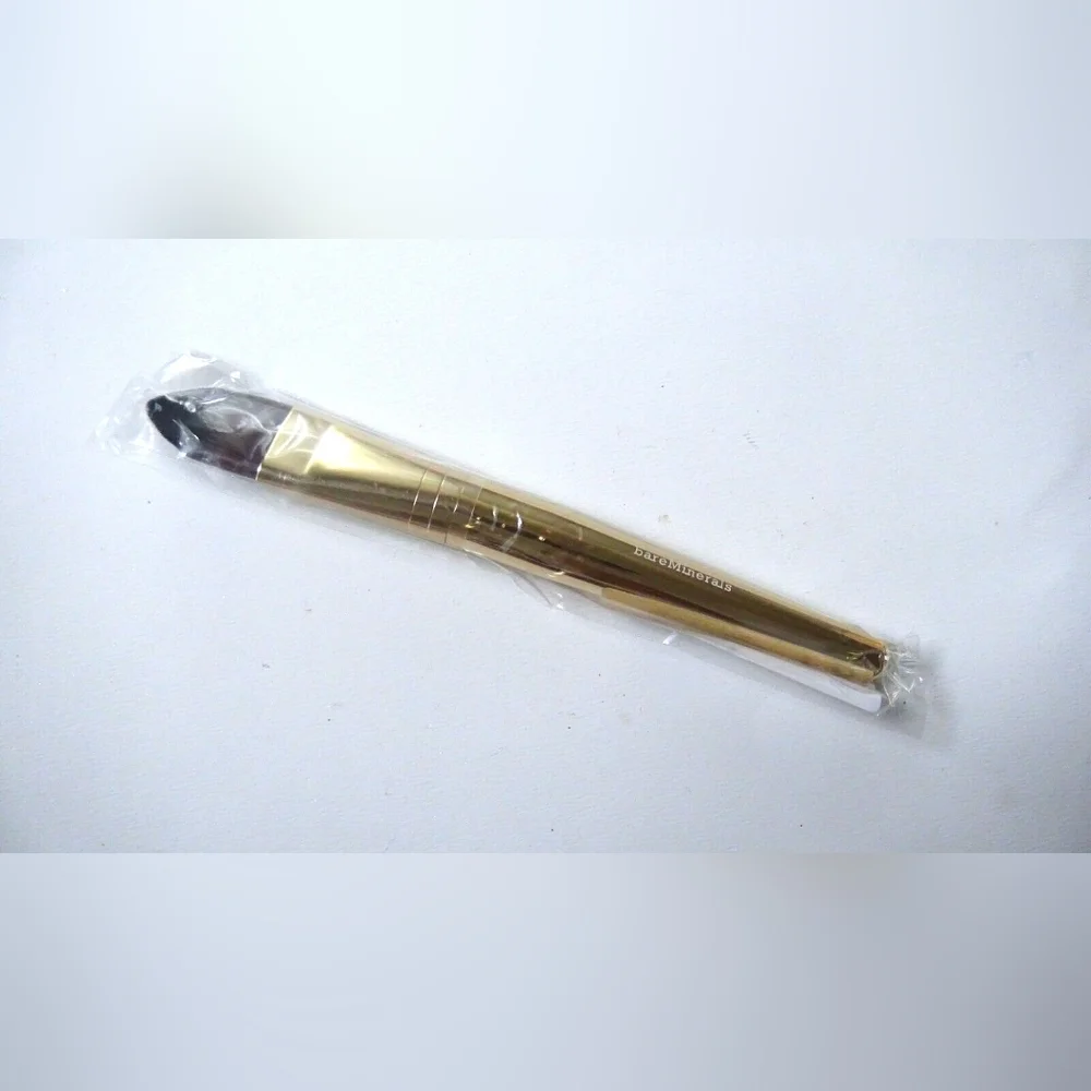 ❇️🧚‍♀️Bareminerals RARE Lim Ed. Gold Complexion Perfection Brush NWT